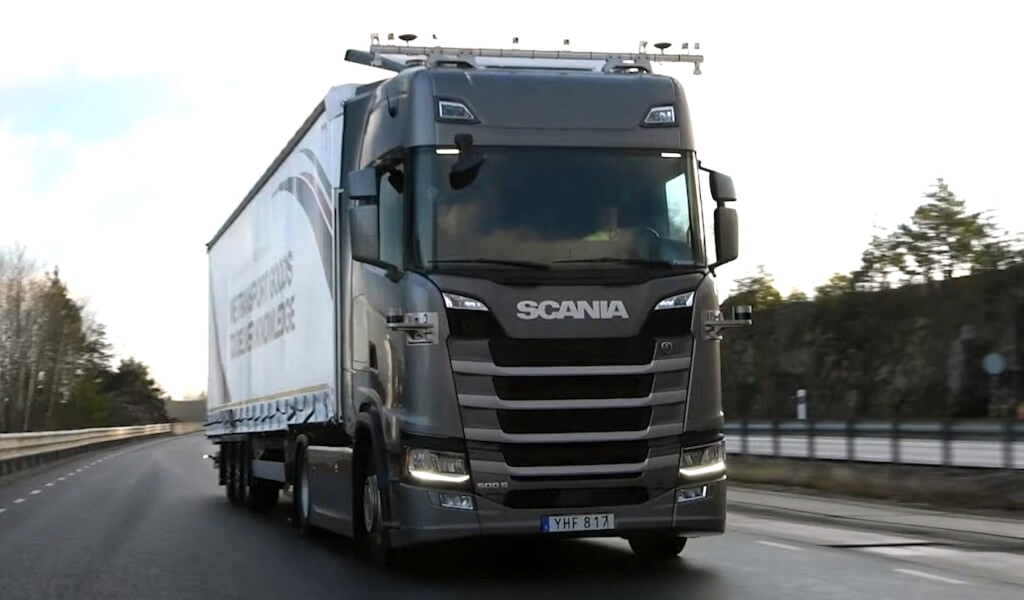 Scania, İsveç Otoyollarında Otonom Kamyonları Test Edecek