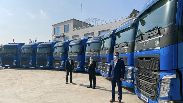 Rastkaya Nakliyat 10 adet Volvo Trucks ile filosunu güçlendirdi