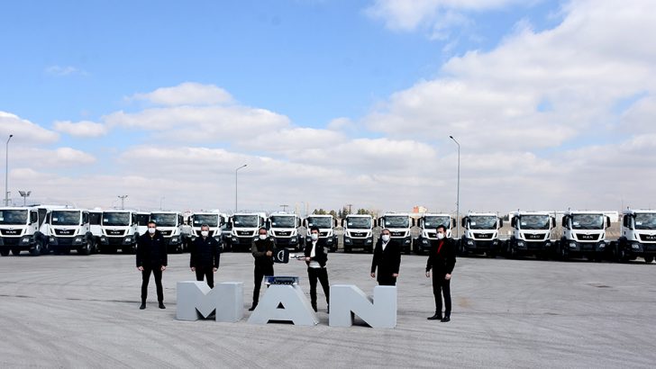 Ekpet İnşaat filosuna 20 MAN daha katıldı