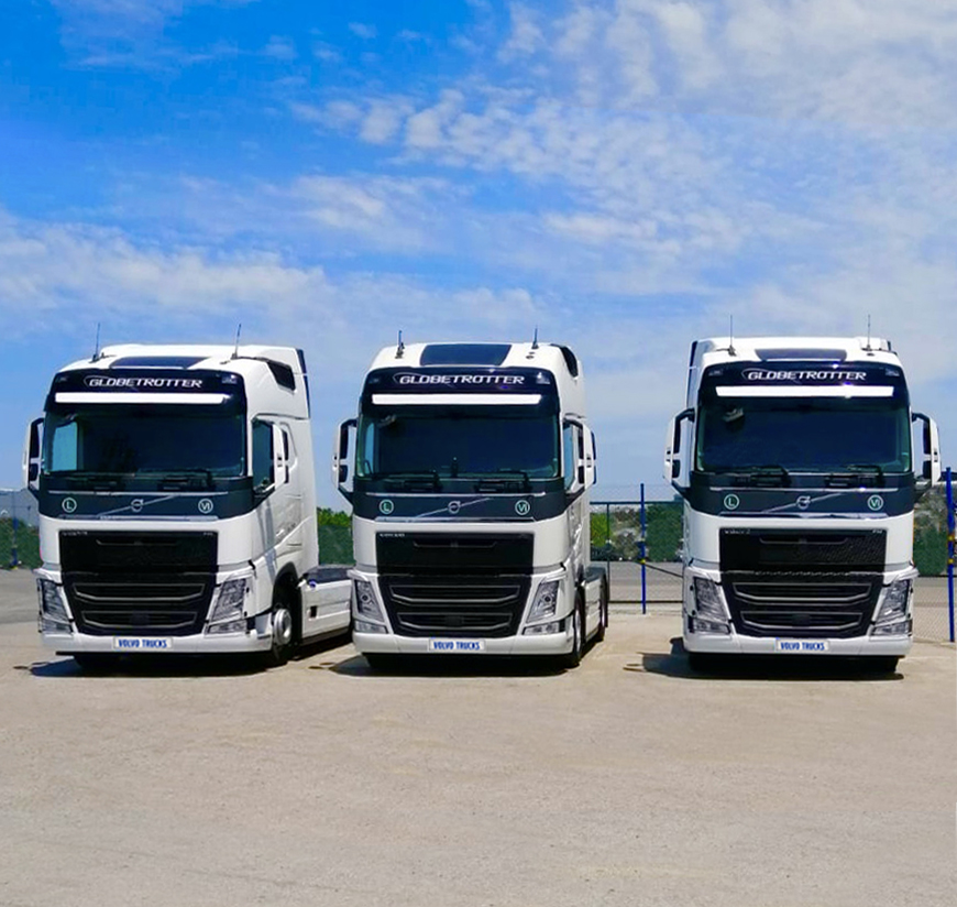 Öz Bilal Lojistik 6 adet Volvo FH460 ile filosuna güç kattı