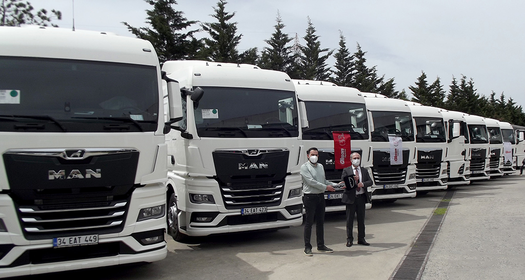 Alışan Lojistik, filosunu Yılın Kamyonu ödüllü MAN TGX çekicilerle güçlendirdi