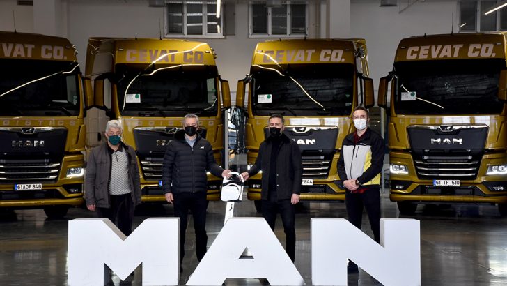 Cevat Logistics, 61 araçlık MAN yatırımının ilk grubunu teslim aldı