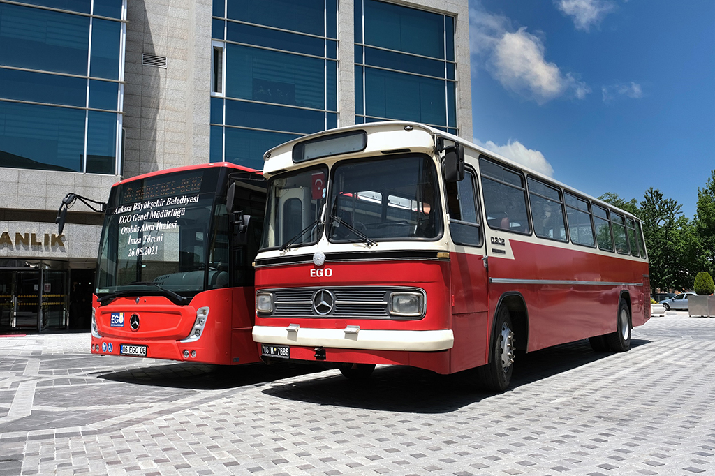 Ankara Büyükşehir Belediyesi, CNG’li Mercedes-Benz Conecto otobüsleri filosuna katıyor