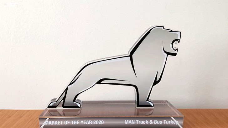 Market of the Year 2020 ödülünü MAN Kamyon ve Otobüs Ticaret A.Ş. aldı