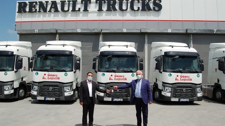 Güneş Lojistik filosuna yeni Renault Trucks’lar katıyor