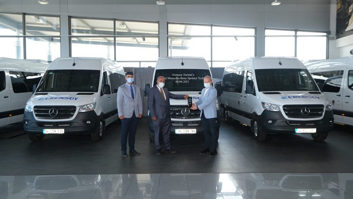Erensoy Turizm filosuna 12 adet Mercedes-Benz Sprinter