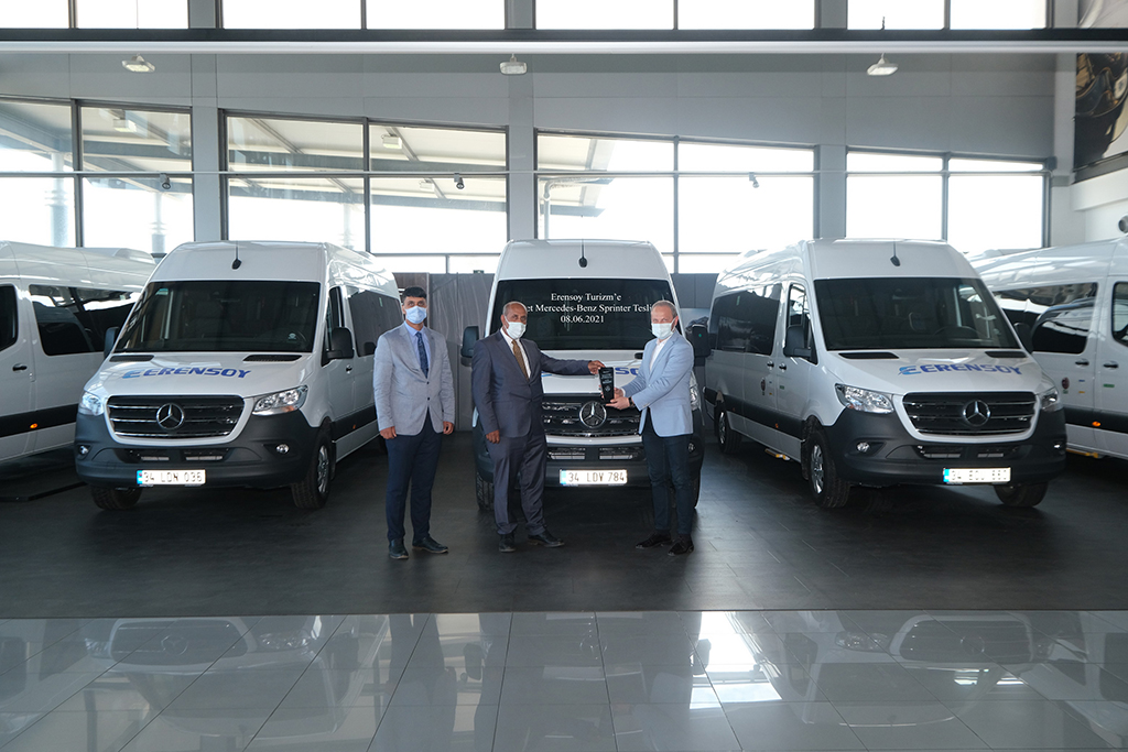 Erensoy Turizm filosuna 12 adet Mercedes-Benz Sprinter