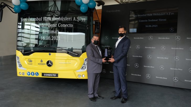 Yeni İstanbul Halk Otobüsleri A.Ş.’ye 10 adet Mercedes-Benz Conecto Solo teslimatı gerçekleştirildi