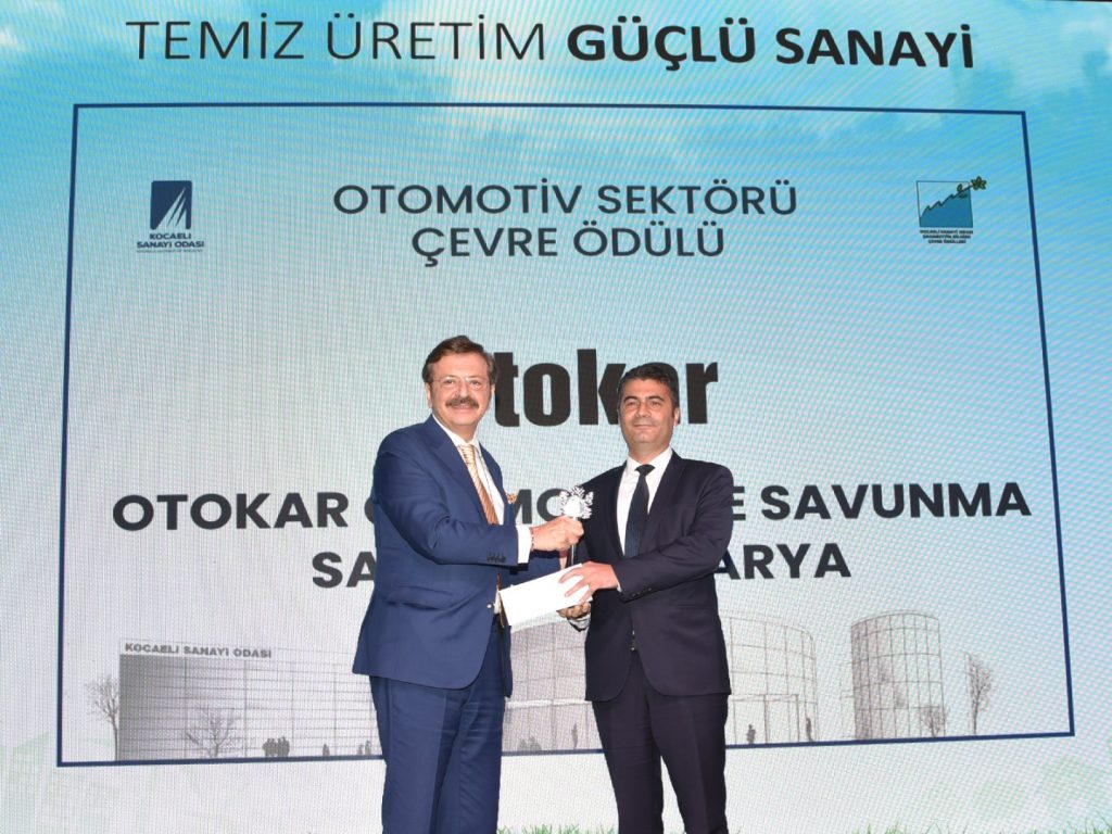 Otokar Çevre Dostu İş Stratejileriyle KSO Çevre Ödülü’nün Sahibi Oldu