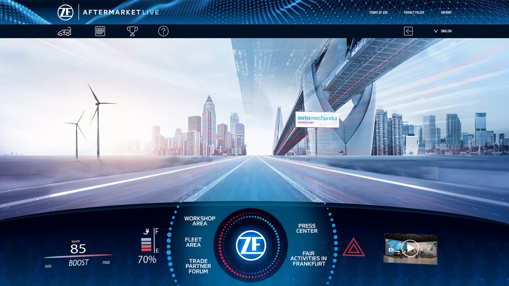 Automechanika Frankfurt’ta ZF’nin müşterilerine yönelik en son yeniliklerini içeren üç günlük dijital etkinlik