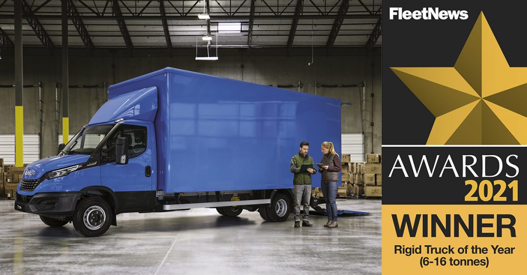 7 Tonluk IVECO Daily, Yılın Kamyonu Ödülünü Aldı!