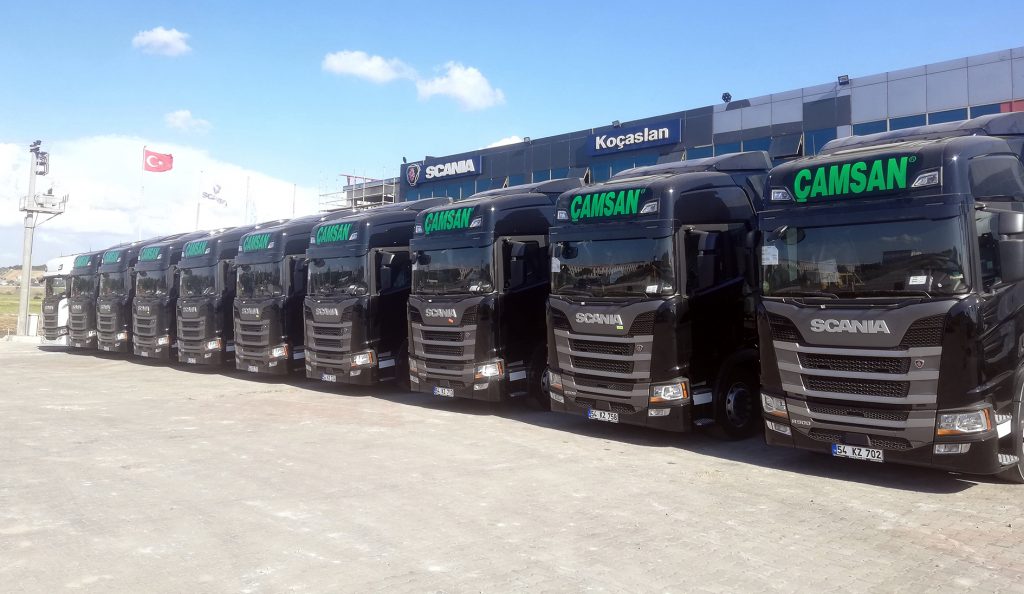 Çamsan “Scania ile devam” dedi