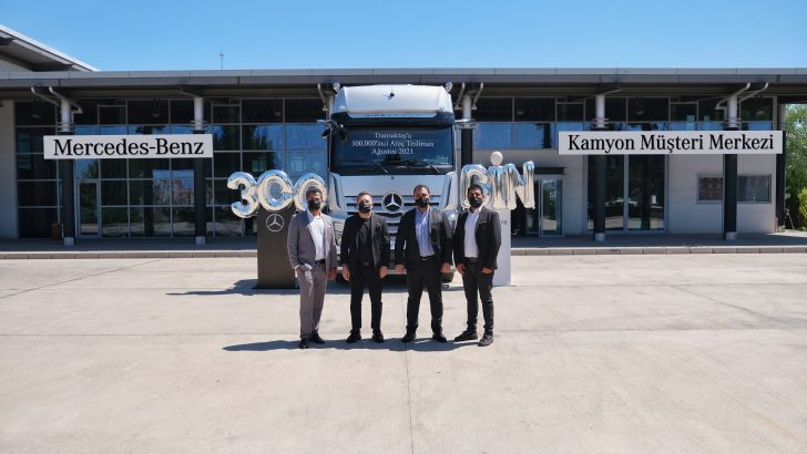 Aksaray Kamyon Fabrikası’nın 300.000’inci Kamyonu, Transaktaş Global Lojistik Filosunda!