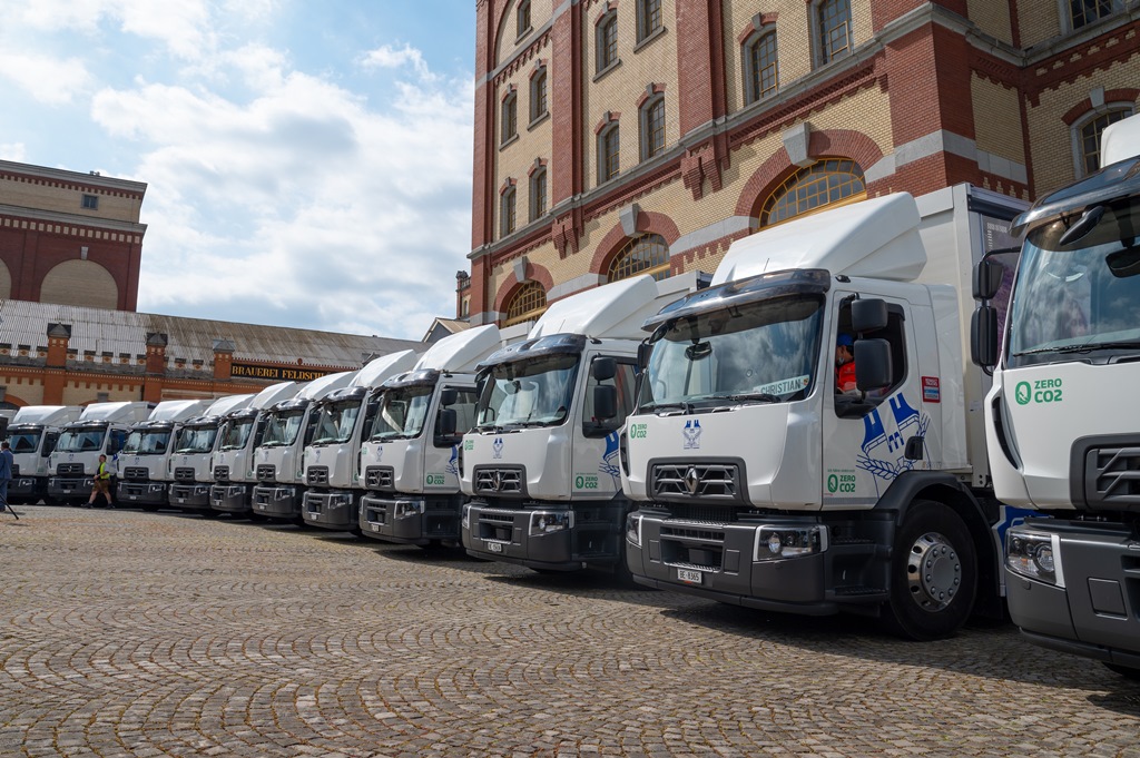 Carlsber 20 adet Renault Trucks elektrikli kamyonu bünyesine kattı