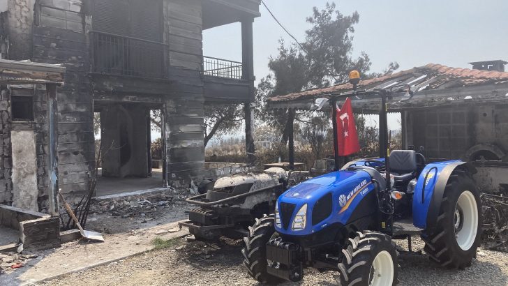 Yangınlarda Zarar Gören Çiftçilere TürkTraktör’den Destek