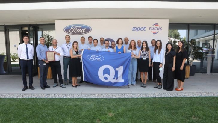 Opet Fuchs’un Aliağa’daki madeni yağ tesisine Ford Q1 Kalite Sertifikası”