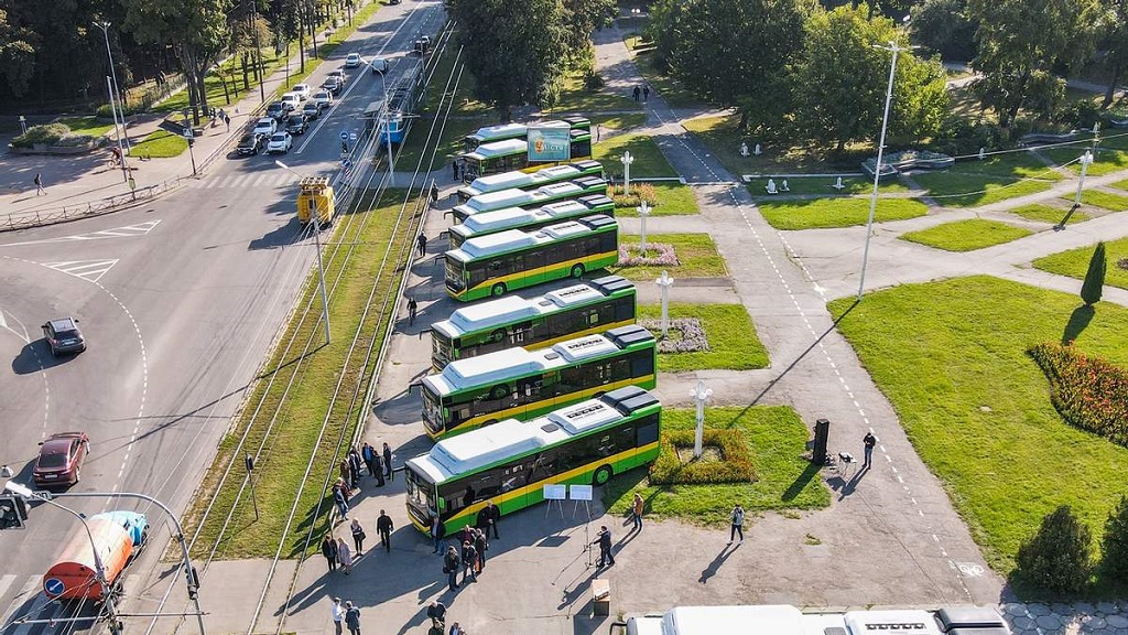 Otokar’dan Ukrayna’ya doğalgazlı KENT teslimatı