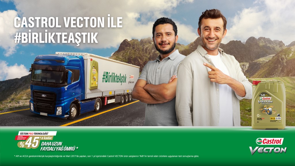 Castrol VECTON Türkiye’nin en zor yolunu oyuncu Necip Memili ve Yiğit Yusuf Gölbaş ile birlikte aştı