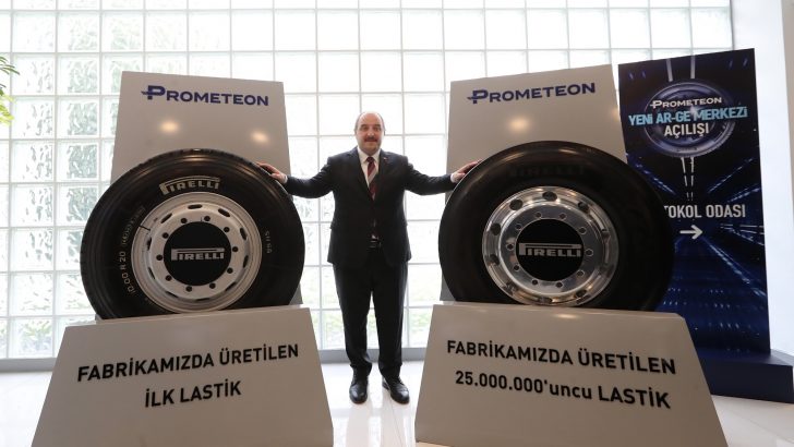 TÜRKİYE’NİN EN BÜYÜK TİCARİ LASTİK FABRİKASI PROMETEON TÜRKİYE’NİN KOCAELİ’DEKİ YENİ AR-GE MERKEZİ AÇILDI