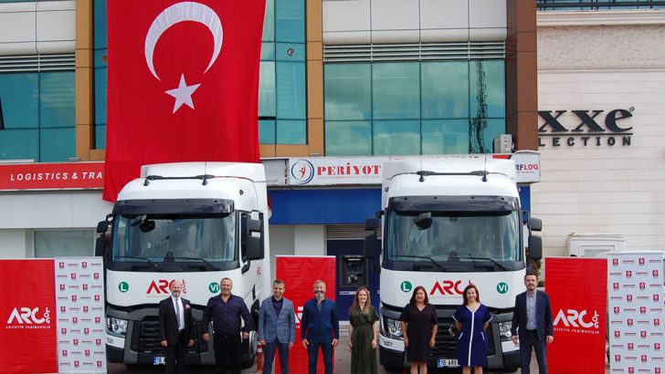 ARCLOG’un yeni Renault Trucks çekicileri yola çıkıyor