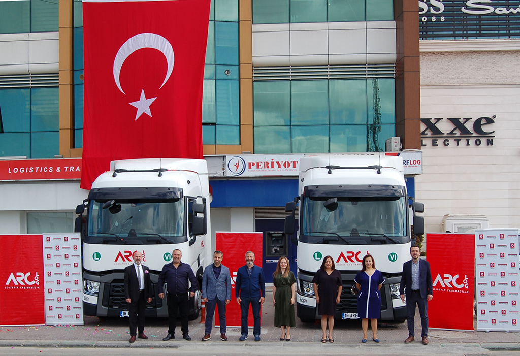 ARCLOG’un yeni Renault Trucks çekicileri yola çıkıyor