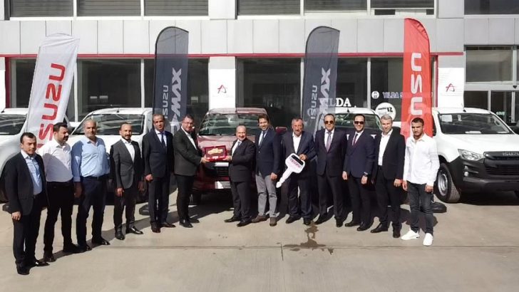 Anadolu Isuzu’dan Gaziantep’e D-Max teslimatı
