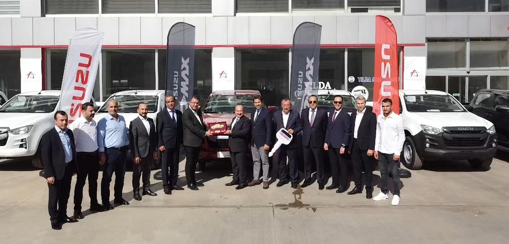 Anadolu Isuzu’dan Gaziantep’e D-Max teslimatı