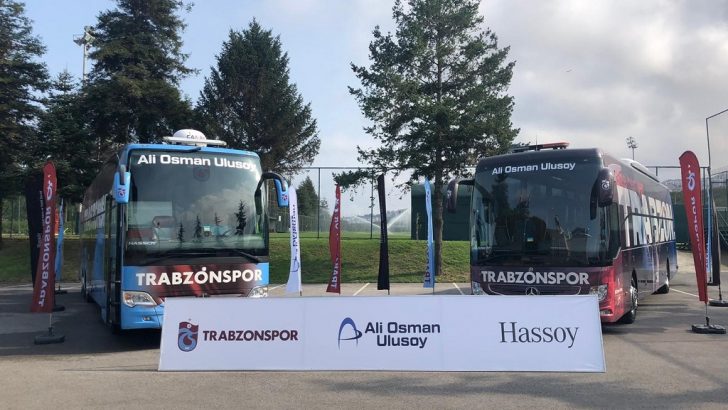 Ali Osman Ulusoy Turizm’den Trabzonspor’a özel tasarım Tourismo