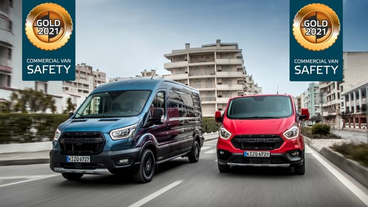 Ford Otosan tarafından Türkiye’de üretilen Transit Custom’a Euro NCAP’den ‘Altın’ ödül