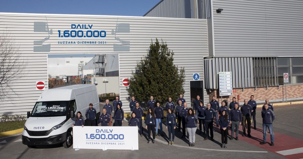 IVECO, Suzarra fabrikasında 1.600.000’inci Daily’nin üretimini kutluyor.