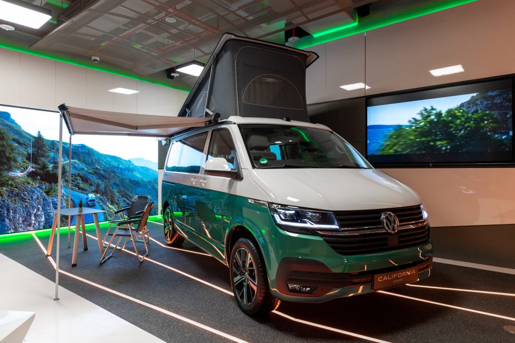 Volkswagen Ticari Araç’ın California modeli Doğuş Otomotiv Plus’ta sergileniyor
