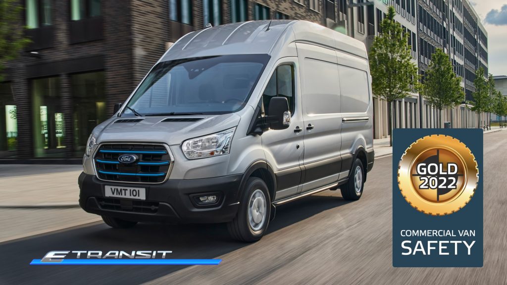 Ford Otosan tarafından Türkiye’de üretilen Ford E-Transit, Euro NCAP tarafından ‘Altın’ ödüle layık görüldü