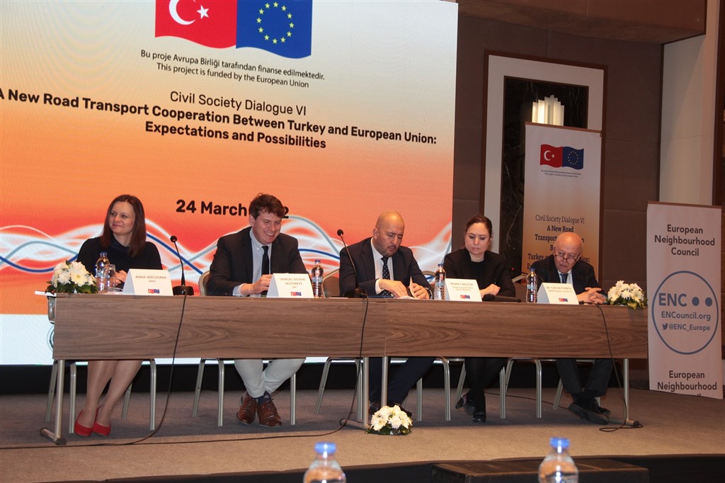  “Türkiye ile Avrupa Birliği Arasında Yeni Bir Karayolu Taşımacılığı İşbirliği: Beklentiler ve Olasılıklar” projesinin sonuçları açıklandı