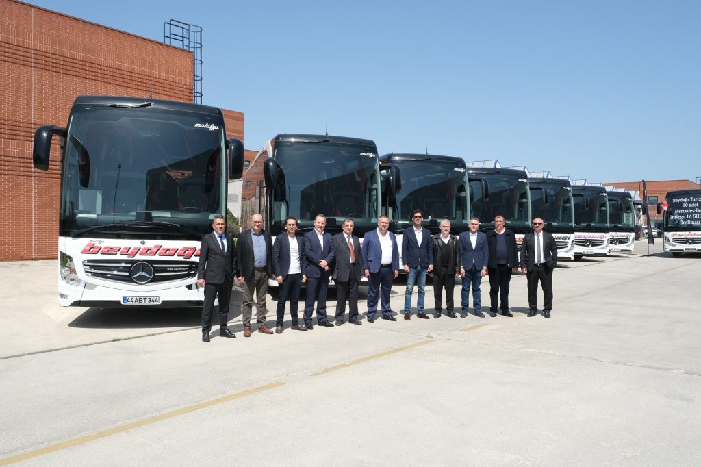 Beydağı Turizm, 50. yılında 10 adet Mercedes-Benz Travego 16 2+1 yatırımı gerçekleştirdi