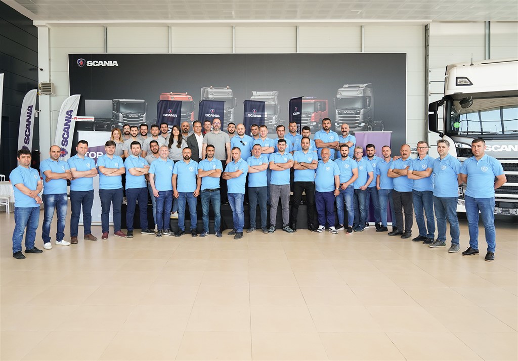 Scania “Top Team” Yarışmasının Türkiye Şampiyonu Gebze Servisi