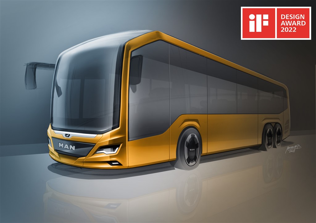 Beğenilen tasarım: Yeni MAN Lion’s Intercity LE, iF Design Award 2022’yi kazandı