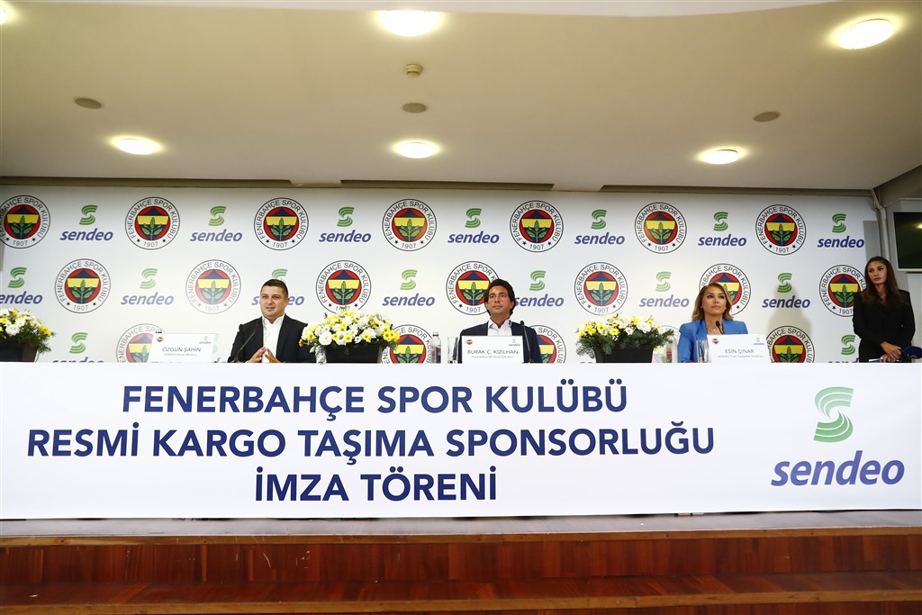 Sendeo, Fenerbahçe Spor Kulübünün resmi kargo taşıma sponsoru oldu