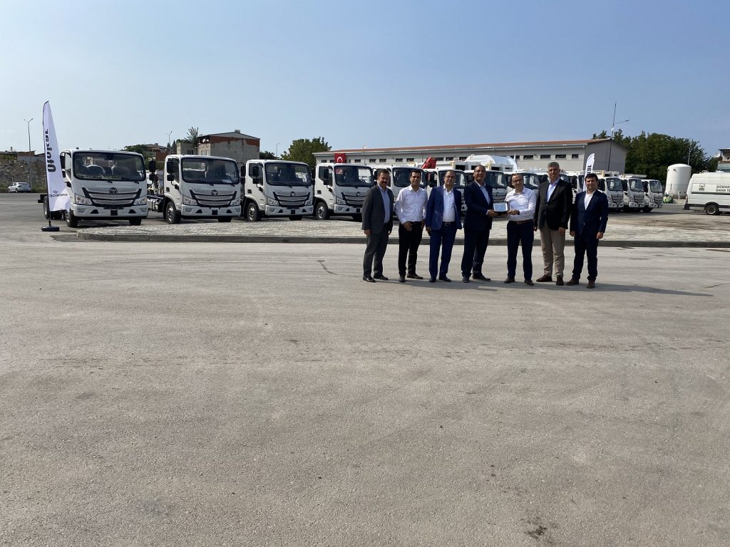 Otokar’dan Bursa’ya 21 Adet Atlas Kamyon