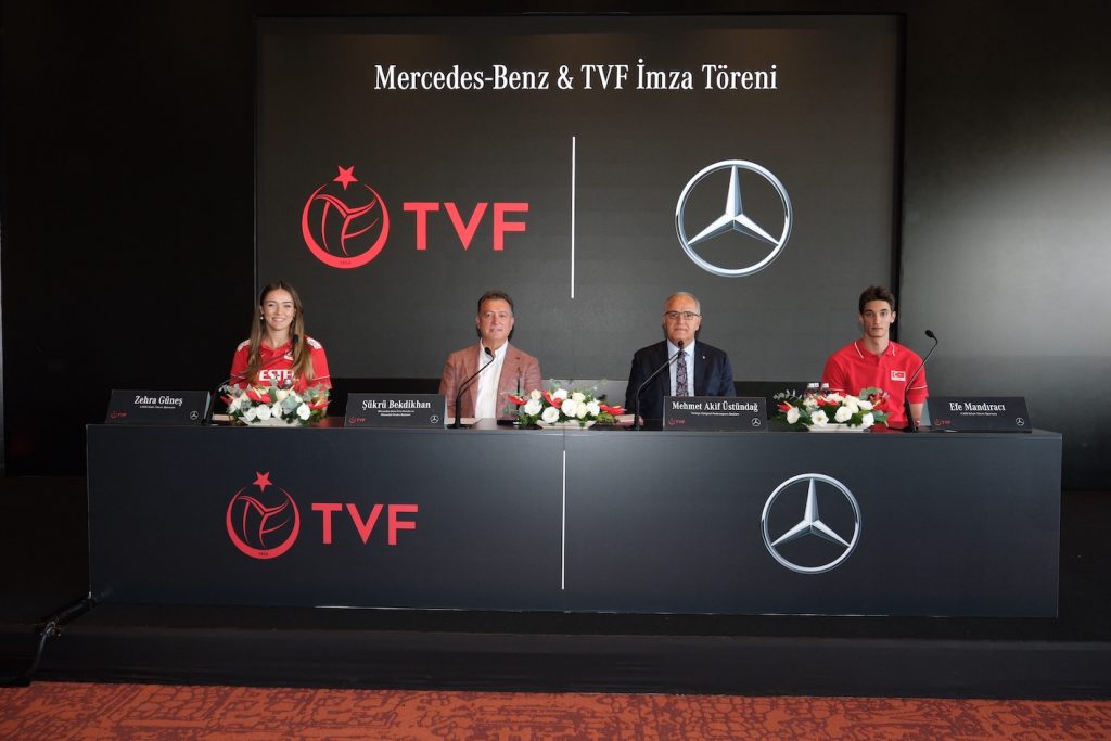 Mercedes-Benz, Voleybol Milli Takımlar Ana Sponsoru oldu