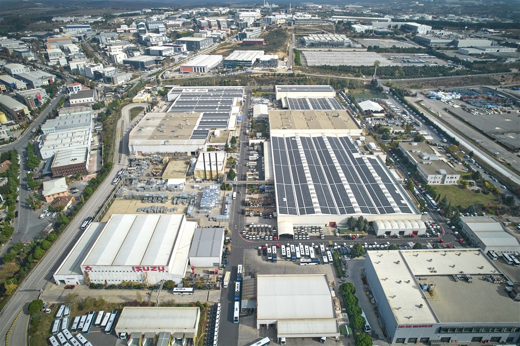 Anadolu Isuzu üretim tesislerindeki, elektrik ihtiyacının %70’ini güneş enerjisinden sağlayacak