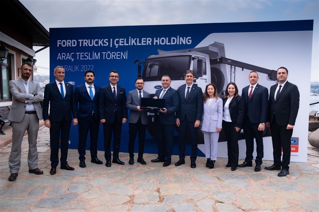 Çelikler Holding, inşaat filosunu Ford Trucks ile genişletti