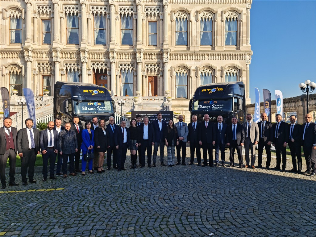 IVECO’dan ATOM Lojistik’e 100 adet S WAY Çekici