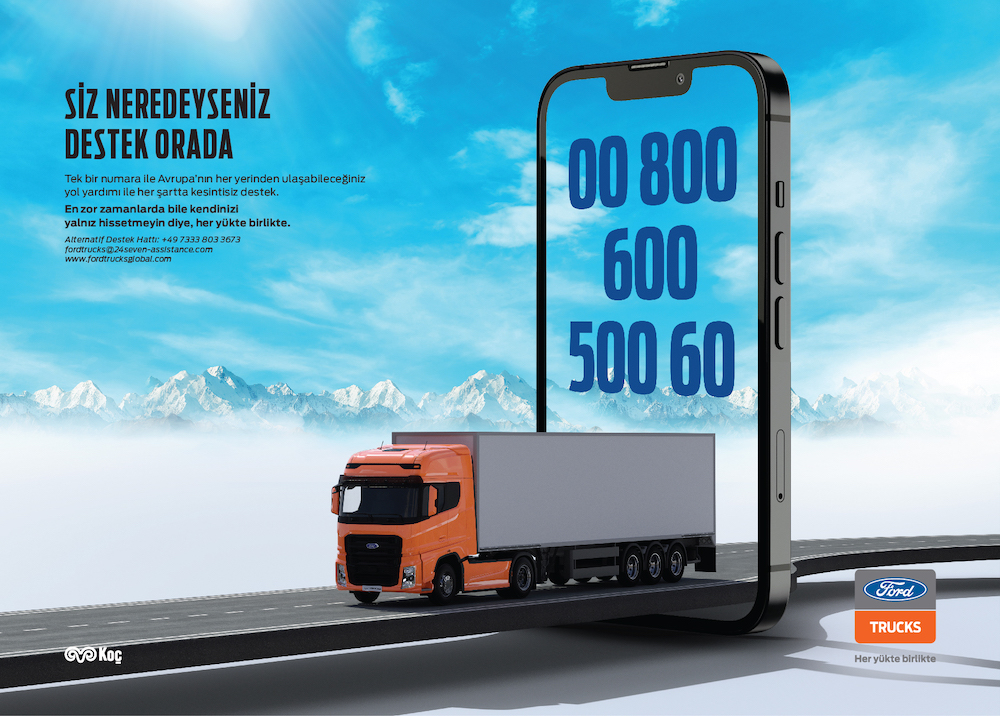 Ford Trucks’ın Avrupa’daki Yeni Çağrı Merkezi 24/7 Assistance oldu