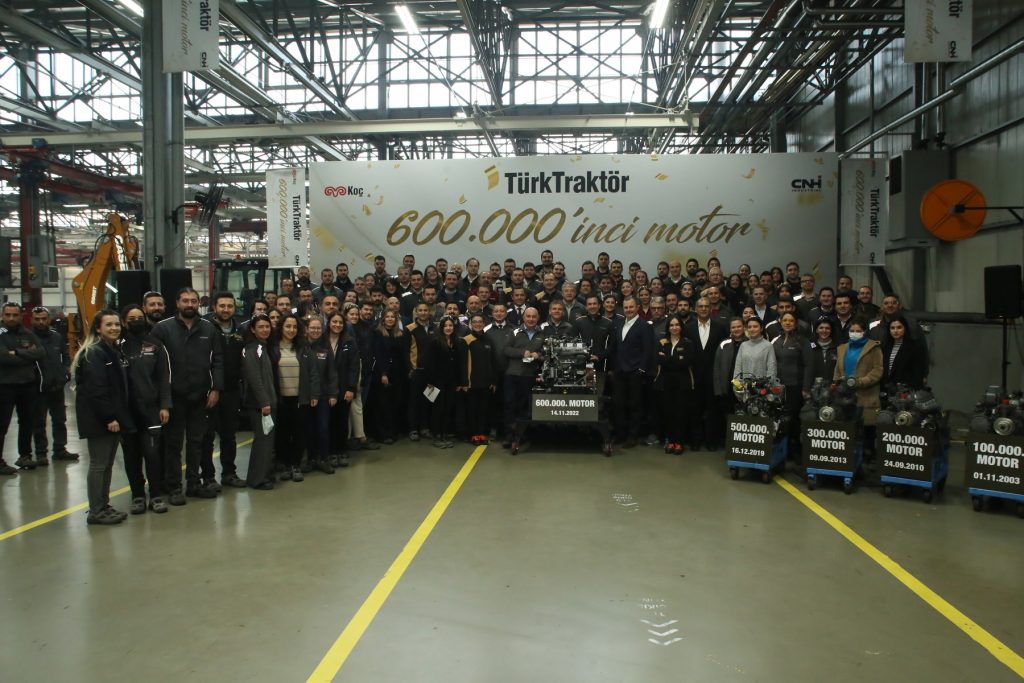 TürkTraktör Üretimde Önemli Bir Eşiği Daha Geride Bıraktı: 600 Bininci Motorunu Üretti