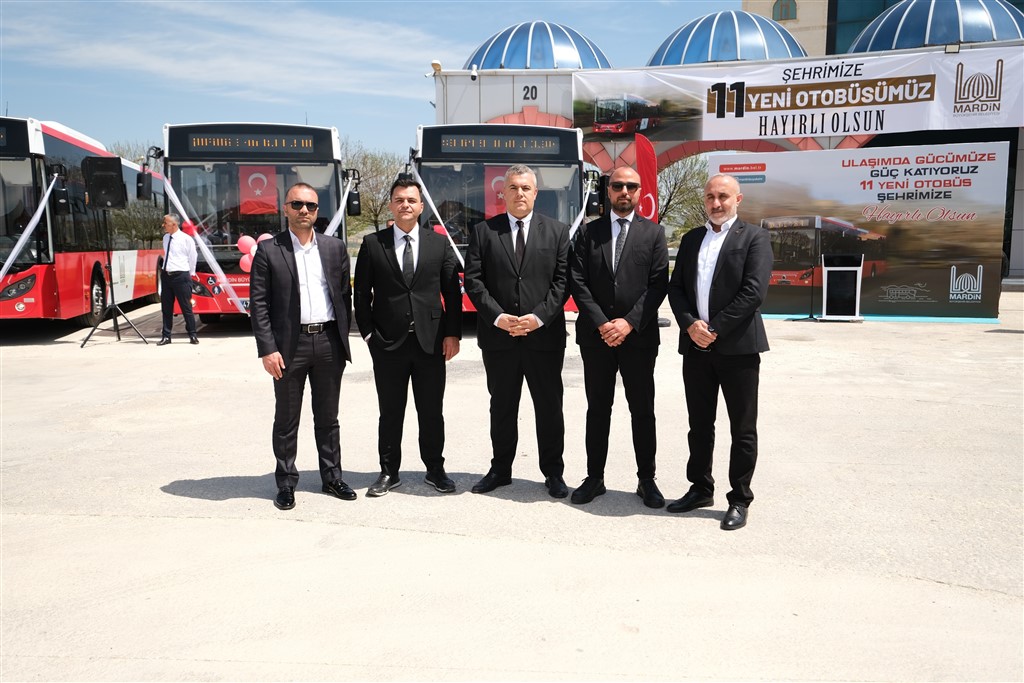 Mardin Büyükşehir Belediyesi’ne TEMSA’dan 11 araçlık teslimat
