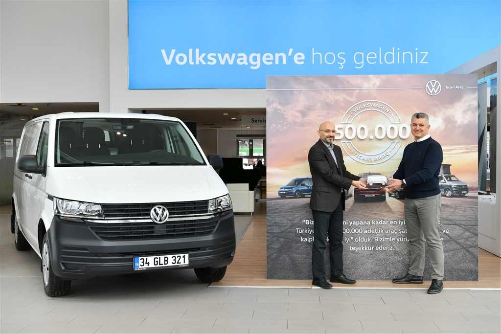 Volkswagen Ticari Araç Türkiye’den müşterilerine 500 bin kez teşekkür