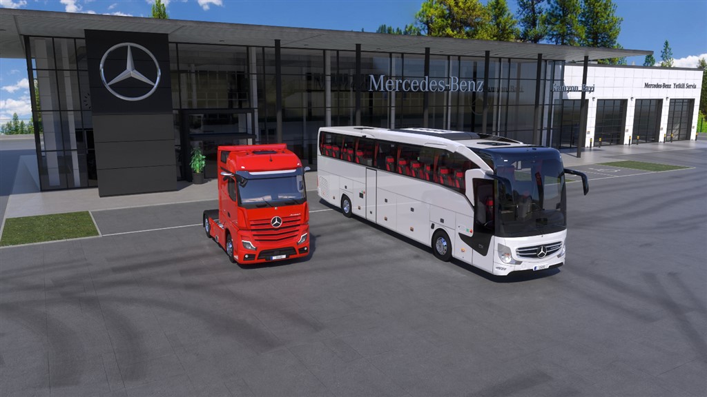Mercedes-Benz Türk artık Zuuks Games’in sürüş simülasyonu oyunlarında  