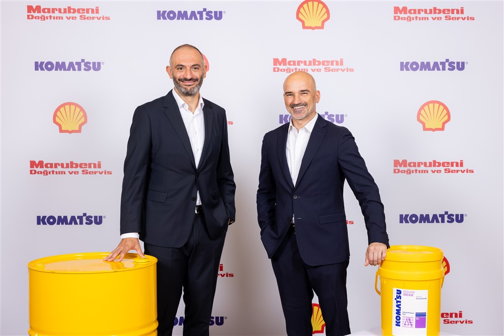 Shell, Komatsu İş Makinaları için Yeni Nesil Madeni Yağlar Üretecek