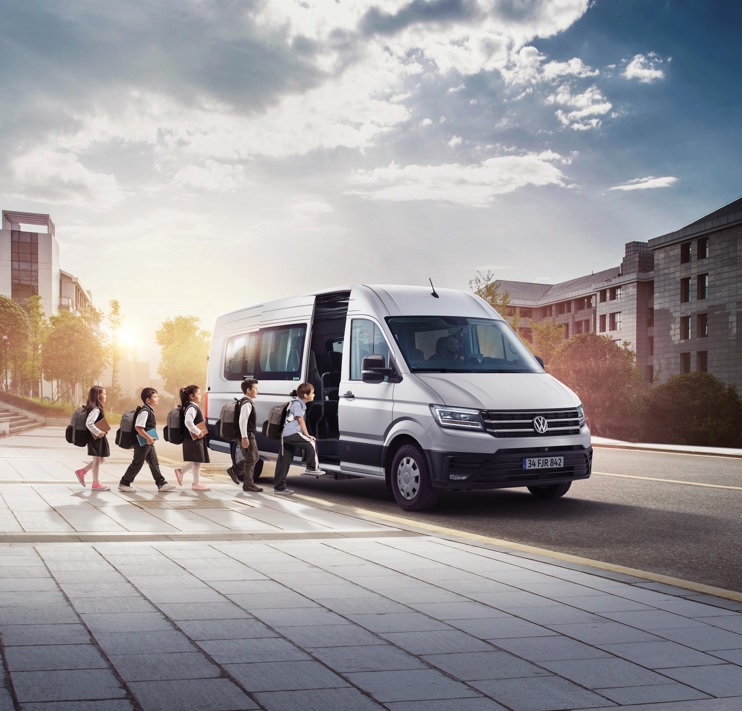 Volkswagen Crafter Servis ve Okul yollarda