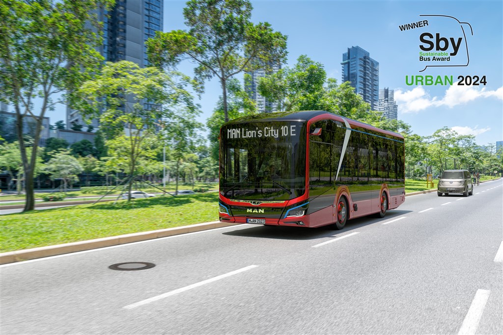 Ödüllü Sürdürülebilirlik: MAN Lion’s City 10 E “2024 Yılının Sürdürülebilir Otobüsü” oldu